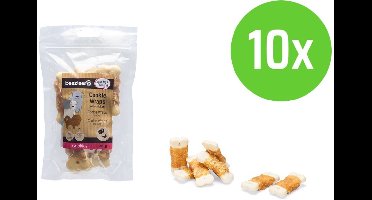 Beeztees Cookie Wraps Met Kip S 200 gr - hondensnack - 10 verpakkingen