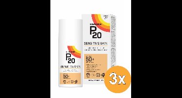 3x Riemann P20 Sensitive Skin SPF50+ Crème (200 ml)
