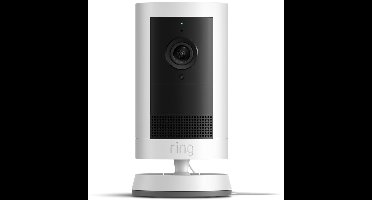 Ring Outdoor Camera Plus - plug-in - wit- buitencamera - 2k