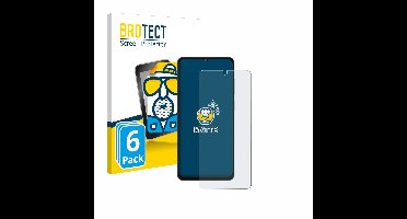BROTECT - Screenprotector voor Samsung Galaxy M06 - Folie Beschermfolie matte 6 Stuks