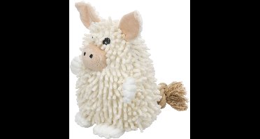 FLAMINGO - SPEELGOED FLUFA VARKEN BEIGE 20x32x32CM