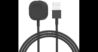 Lenvo Draadloze Oplader voor Apple Watch - 1m kabel - USB-C - Magnetisch Horloge Oplaadstation - Zwart