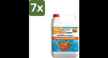 BSI – Sand Filter Cleaner – Reiniger voor Zand- & Diatomeeënfilters – 5 L - Bulkverpakking - 7 stuks