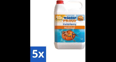 BSI – Winterproof – Overwinteringsmiddel voor Zwembad & Spa – 5 L - Bulkverpakking - 5 stuks