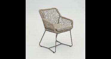 Emilia eetstoel bruin