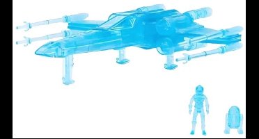 Star Wars Micro Galaxy Squadron Luke Skywalker's X-Wing Hologram Zeldzame Chase Variant(1 van 5000 Stuks)