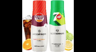 Sodastream Shwip Shwap - Limonadesiropen - Cola en Citrus - 2 Stuks