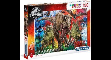 Clementoni - Puzzel - 180 Stukjes - Jurassic World - Puzzel Voor Kinderen vanaf 7 Jaar