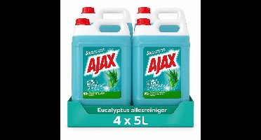 AJAX Allesreiniger Eucalyptus 5 Lt x 4 Stuks