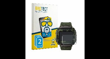 BROTECT - Screenprotector voor Timex Command Shock - Folie Beschermfolie matte 2 Stuks