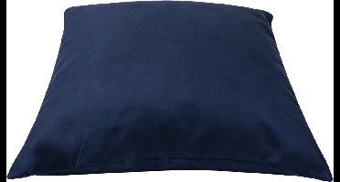 Mammoet Hoofdkussen Ease 60 x 70 cm – 100% polyester - microfiber vulling - hypoallergeen – vlamvertragend – blauw