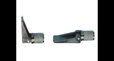 KUNSTSTOF LENSPLUG ZWART, DIAMETER 22MM