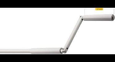 Schellenberg rolluikslinger | Wit | Aluminium | Rolluikaccessoires