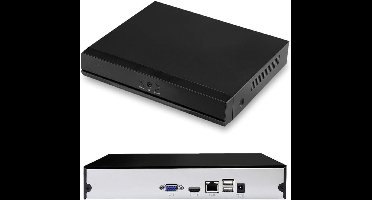 Core® Videorecorder - Videorecorder vhs - Vhs speler - 4K - Zwart - 26cm x 19cm x 5cm