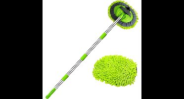 Core® Autowasborstel Telescopisch - Wasborstel Met Telescopische steel – Telescoop Wasborstel Met Zachte Borstel Haren – Groente - 44cm x 17cm x 8cm