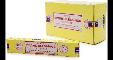 Satya - divine blessing - wierook - wierookstokjes - goddelijke zegen - Grote doos van 12 x 15 gram