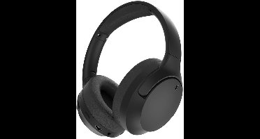 Gembird Bluetooth Stereo Koptelefoon met Actieve Ruisonderdrukking, Comfortabele Oorkussens, Lange Batterijduur, en Naadloze Overgang tussen Gesprekken en Muziek, Zwart