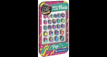 Crazy Chic Pop Clementoni kunstnagels set