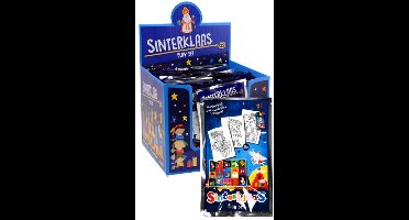 Wins Holland kleurboekje Sinterklaas met waskrijtjes en stickervel.