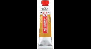 Olieverf Gele Oker 40ml creatieve schilderverf voor kinderen.