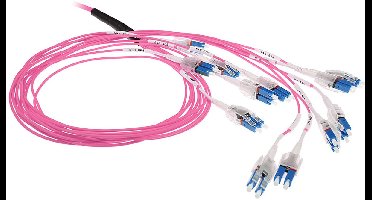 ACT 70 meter Multimode 50/125 OM4 glasvezel prefabkabel 24F LC Polarity Twist