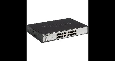 D-Link DGS1016D/E - Netwerkswitch - 16-Poorten - Unmanaged