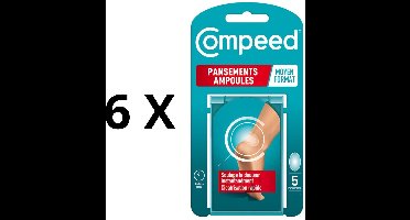 Compeed Blarenpleisters Medium Voordeelverpakking 6 x 5 stuks