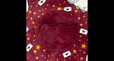 Harry Potter Hedwig 2‑in‑1 Cushion Blanket – Officieel Gelicentieerde Zachte Opvouwdeken, 120 × 150 cm- Paladone