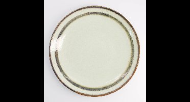 Tokyo Design Studio - Wasabi Groot Rond Bord - Beige - 28,5 x 3,5 cm