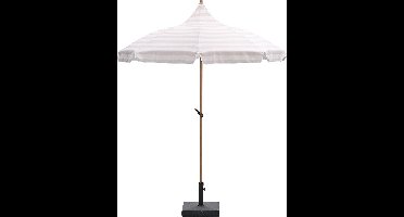 Garden Impressions Aloha parasolset Ø200 cm ecru met voet