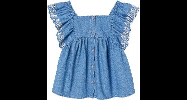 Vertbaudet Denim blouse voor meisjes
