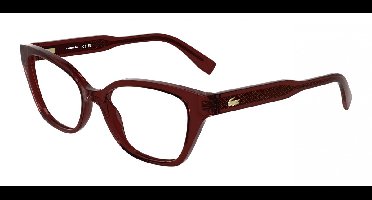 Lacoste L2983 N Transparent burgundy 53/17/140 WOMAN Brilmonturen