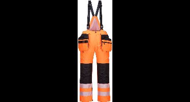 Portwest PW3 Hi-Vis winterbroek PW351 - Oranje/Zwart - 4XL