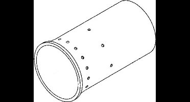 BOSCH Branderpijp D83/L224/5,7/5,4 SiC everp, 63030729