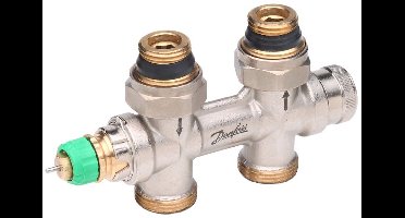 Danfoss dyn, VHS-DV Voeler re, o, links DG, Klepinzet in RL voor radiator met 1/2'', 013G7915