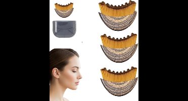 3 Stuks Nieuwste Lymfe Gezichts Borstel - Droog Borstel Technologie voor Gezichts- en Kaaklijn Contouring | Professionele Lymfedrainage Massage Apparaat | Ergonomisch Ontwerp voor Maximale Prestaties en Comfort