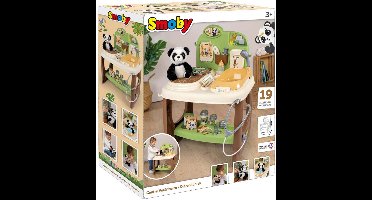 Smoby - Zoo Veterinary Center - 1 Panda knuffel - Veel accessoires en functies