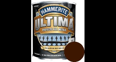 Hammerite ULTIMA 0,75, Donkerbruin glad