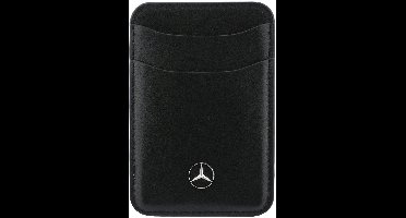 Mercedes Wallet Pasjes houder - PU Leather - geschikt voor Apple MagSafe - Zwart