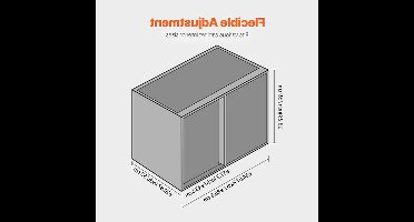 Keukenkast Organizer – Gootsteenkast Organizer – Kastlade – Keukenrek – Hoeklade – 2-laags Uittrekbaar – Zachte Sluiting – Metaal & Chroom