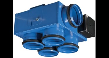 AirPro Pro-10 Professioneel ventilatie systeem - 2x 125mm afvoer + 4x 100 mm afvoer