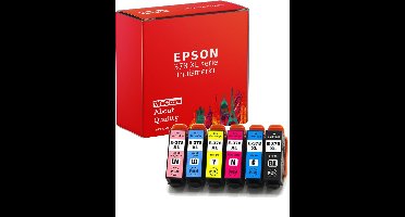6-pack | Geschikt voor Epson 378XL inktcartridges - XP 8500 - 8505 - 8600 - 8605 - 8700