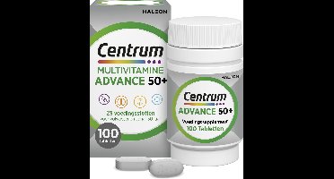 Centrum - Advance 50+ - Multivitaminen - Tabletten - 100 skuks