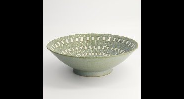 Tokyo Design Studio Mixed Bowls - Green Maze - 25.4x7.8cmh - 1600ml