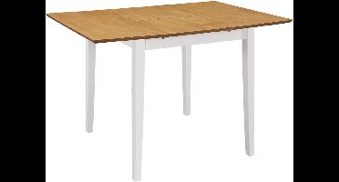 Uitschuifbare Eettafel - Verlangbare Keukentafel - 80x80x74