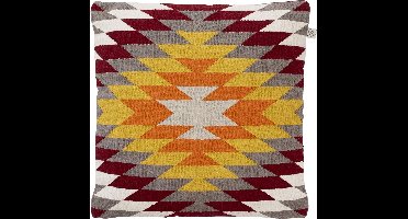 Dutch Decor Sierkussen Keelia 45x45 cm midden grijs