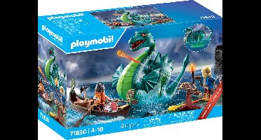 PLAYMOBIL History Vikingen met zeemonster 71830