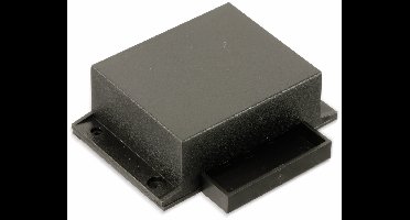 STRAPUBOX kunststof behuizing met kuip en lip, Type 521, 54 x 45 x 21 mm