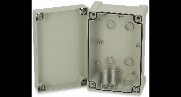 Fibox TA 191209 Wandbehuizing 187 x 122 x 90 ABS Grijs-wit (RAL 7035) 1 stuk(s)