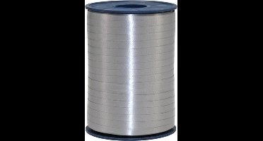 Zilver grijs krullint 500 meter.